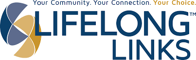 A blue and white logo for felco law